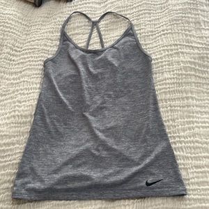 Nike Dri fit grey tank